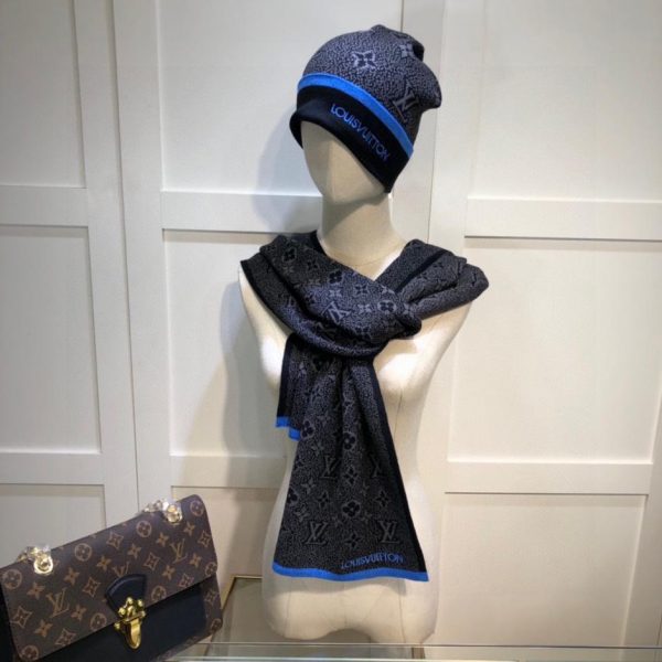 repliche,replica,perfette,siti di,affidabili,migliori siti,dove comprare,1:1,scarpe da ginnastica Cappello + sciarpa della serie di abiti Louis Vuitton