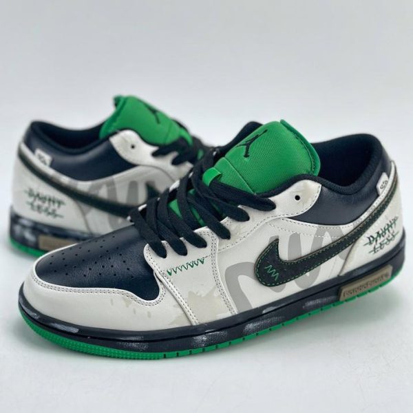 repliche,replica,perfette,siti di,affidabili,migliori siti,dove comprare,1:1,scarpe da ginnastica Air Jordan 1 Low Panda Prank