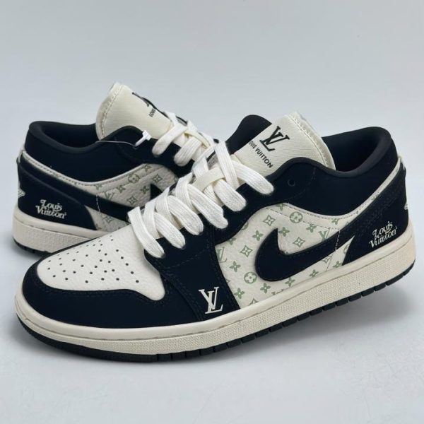 repliche,replica,perfette,siti di,affidabili,migliori siti,dove comprare,1:1,scarpe da ginnastica Air Jordan 1 Retro Low x Louis Vuitton 