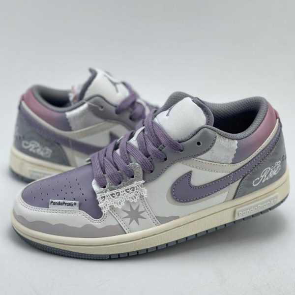 repliche,replica,perfette,siti di,affidabili,migliori siti,dove comprare,1:1,scarpe da ginnastica Air Jordan 1 Low Panda Prank
