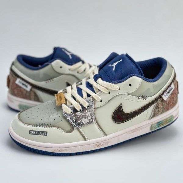repliche,replica,perfette,siti di,affidabili,migliori siti,dove comprare,1:1,scarpe da ginnastica Air Jordan 1 Low Panda Prank