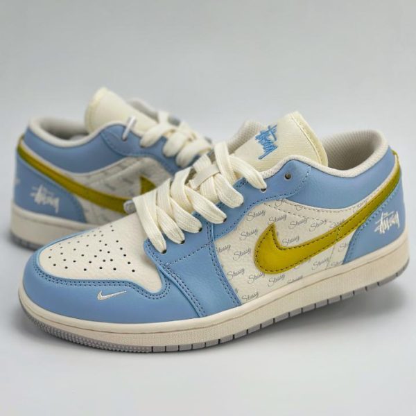 repliche,replica,perfette,siti di,affidabili,migliori siti,dove comprare,1:1,scarpe da ginnastica Air Jordan 1 Retro Low x Stussy Stussy