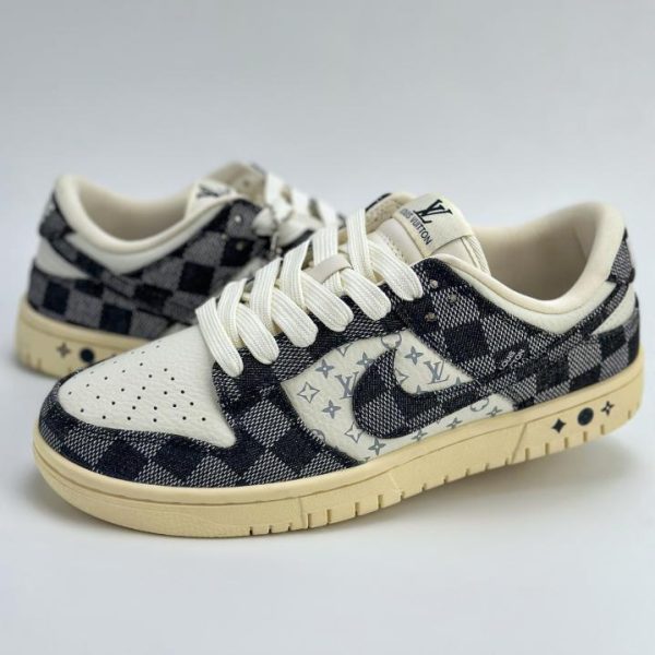 repliche,replica,perfette,siti di,affidabili,migliori siti,dove comprare,1:1,scarpe da ginnastica Collezione Nike SB Dunk Low x Louis Vuitton