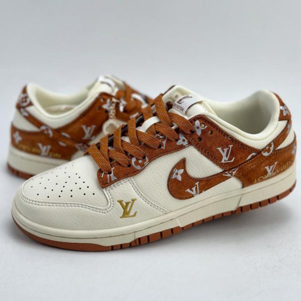 repliche,replica,perfette,siti di,affidabili,migliori siti,dove comprare,1:1,scarpe da ginnastica Collezione Nike SB Dunk Low x Louis Vuitton
