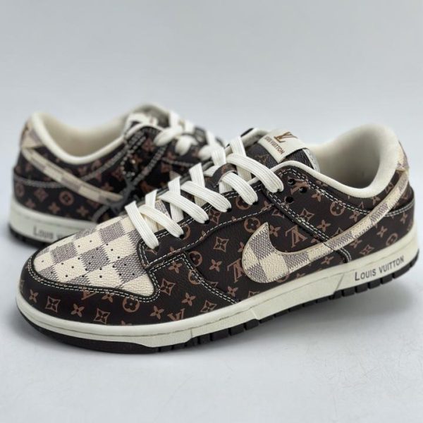 repliche,replica,perfette,siti di,affidabili,migliori siti,dove comprare,1:1,scarpe da ginnastica Collezione Nike SB Dunk Low x Louis Vuitton