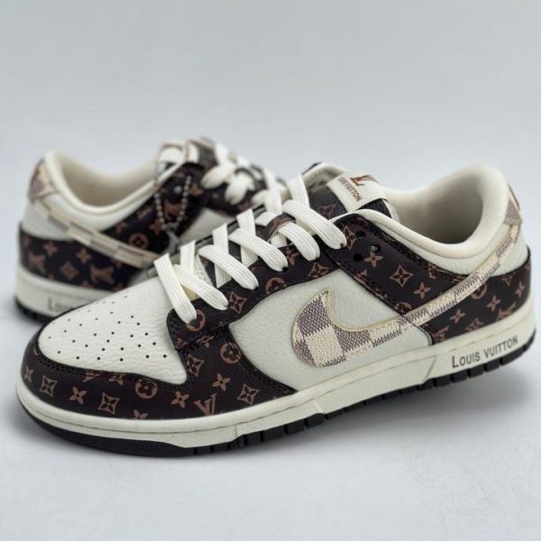 repliche,replica,perfette,siti di,affidabili,migliori siti,dove comprare,1:1,scarpe da ginnastica Collezione Nike SB Dunk Low x Louis Vuitton