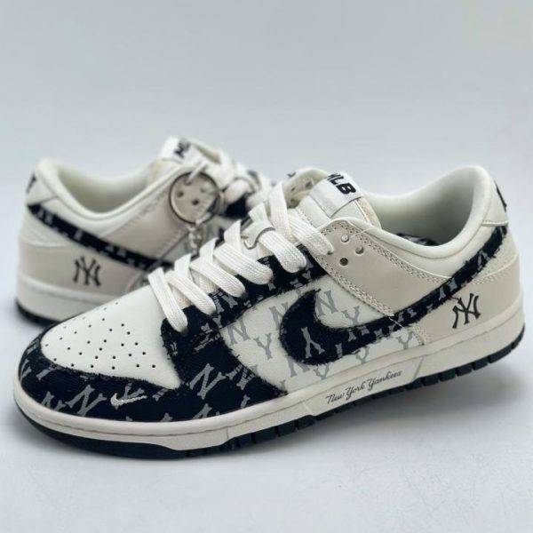 repliche,replica,perfette,siti di,affidabili,migliori siti,dove comprare,1:1,scarpe da ginnastica Nike SB Dunk Low x Serie MLB