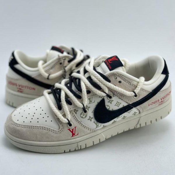 repliche,replica,perfette,siti di,affidabili,migliori siti,dove comprare,1:1,scarpe da ginnastica Serie Nike SB Dunk Low x Louis Vuitton