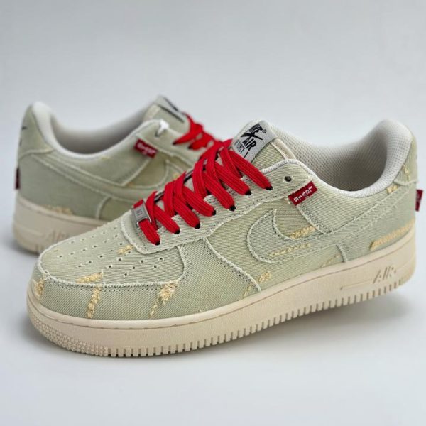 repliche,replica,perfette,siti di,affidabili,migliori siti,dove comprare,1:1,scarpe da ginnastica Nike Air Force 1 Low 07 x serie Levi’s