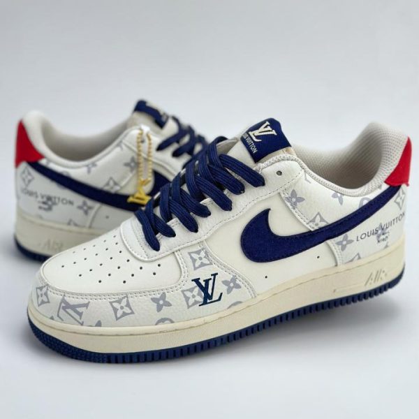 repliche,replica,perfette,siti di,affidabili,migliori siti,dove comprare,1:1,scarpe da ginnastica Serie Nike Air Force 1 Low 07 x Louis Vuitton