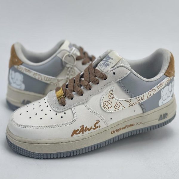 repliche,replica,perfette,siti di,affidabili,migliori siti,dove comprare,1:1,scarpe da ginnastica Nike Air Force 1 Low 07 x serie KAWS