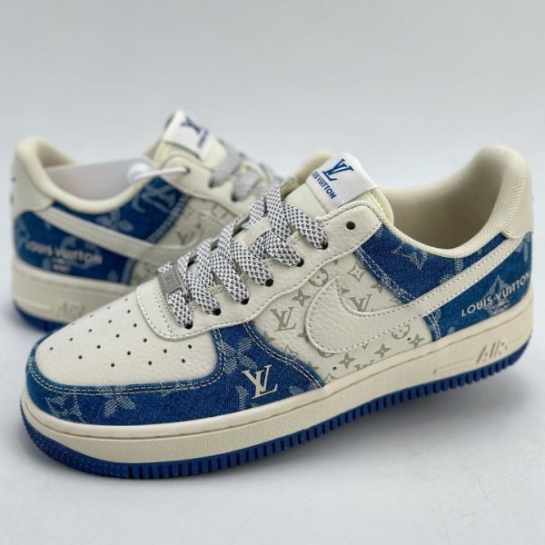 repliche,replica,perfette,siti di,affidabili,migliori siti,dove comprare,1:1,scarpe da ginnastica Serie Nike Air Force 1 Low 07 x Louis Vuitton