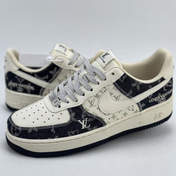 repliche,replica,perfette,siti di,affidabili,migliori siti,dove comprare,1:1,scarpe da ginnastica Serie Nike Air Force 1 Low 07 x Louis Vuitton