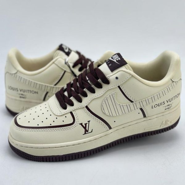 repliche,replica,perfette,siti di,affidabili,migliori siti,dove comprare,1:1,scarpe da ginnastica Serie Nike Air Force 1 Low 07 x Louis Vuitton