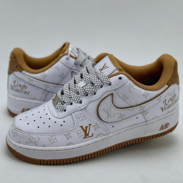 repliche,replica,perfette,siti di,affidabili,migliori siti,dove comprare,1:1,scarpe da ginnastica Serie Nike Air Force 1 Low 07 x Louis Vuitton