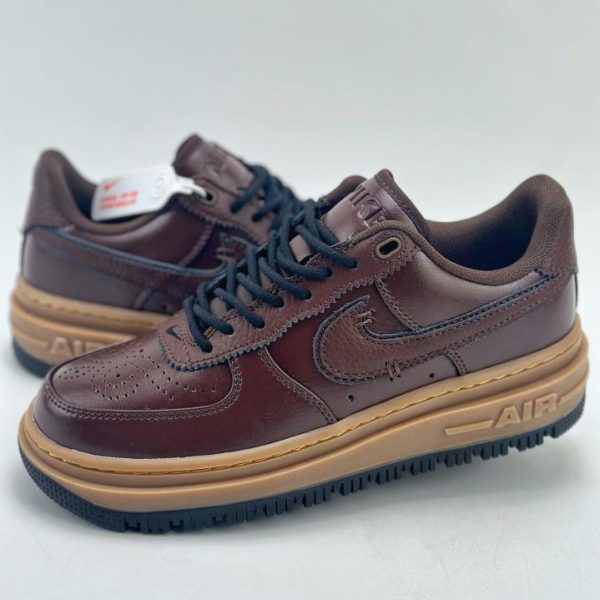 repliche,replica,perfette,siti di,affidabili,migliori siti,dove comprare,1:1,scarpe da ginnastica Serie Nike Air Force 1 Low 07 Marrone Basalto