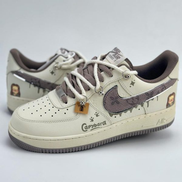 repliche,replica,perfette,siti di,affidabili,migliori siti,dove comprare,1:1,scarpe da ginnastica Serie Nike Air Force 1 Low 07 x Louis Vuitton
