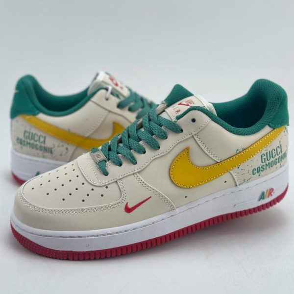 repliche,replica,perfette,siti di,affidabili,migliori siti,dove comprare,1:1,scarpe da ginnastica Serie Nike Air Force 1 Low 07 x GUCCI