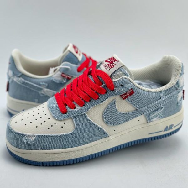 repliche,replica,perfette,siti di,affidabili,migliori siti,dove comprare,1:1,scarpe da ginnastica Nike Air Force 1 Low 07 x serie Levi’s