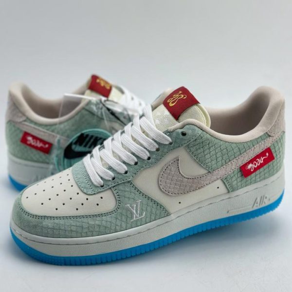 repliche,replica,perfette,siti di,affidabili,migliori siti,dove comprare,1:1,scarpe da ginnastica Serie Nike Air Force 1 Low 07 x Louis Vuitton