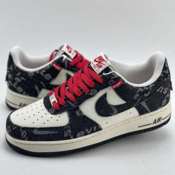 repliche,replica,perfette,siti di,affidabili,migliori siti,dove comprare,1:1,scarpe da ginnastica Nike Air Force 1 Low 07 x serie Levi’s