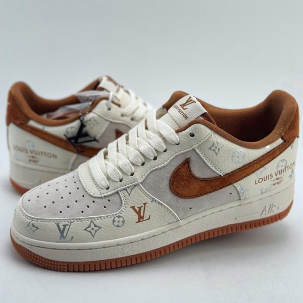 repliche,replica,perfette,siti di,affidabili,migliori siti,dove comprare,1:1,scarpe da ginnastica Serie Nike Air Force 1 Low 07 x Louis Vuitton