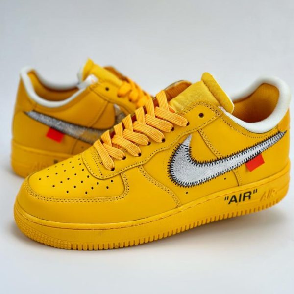repliche,replica,perfette,siti di,affidabili,migliori siti,dove comprare,1:1,scarpe da ginnastica Nike Air Force 1 Low 07 x OFF-WHITE serie Lemonade