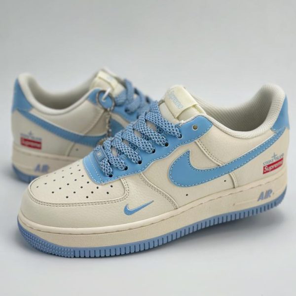 repliche,replica,perfette,siti di,affidabili,migliori siti,dove comprare,1:1,scarpe da ginnastica Serie Nike Air Force 1 Low 07 x Supreme x Stone Island