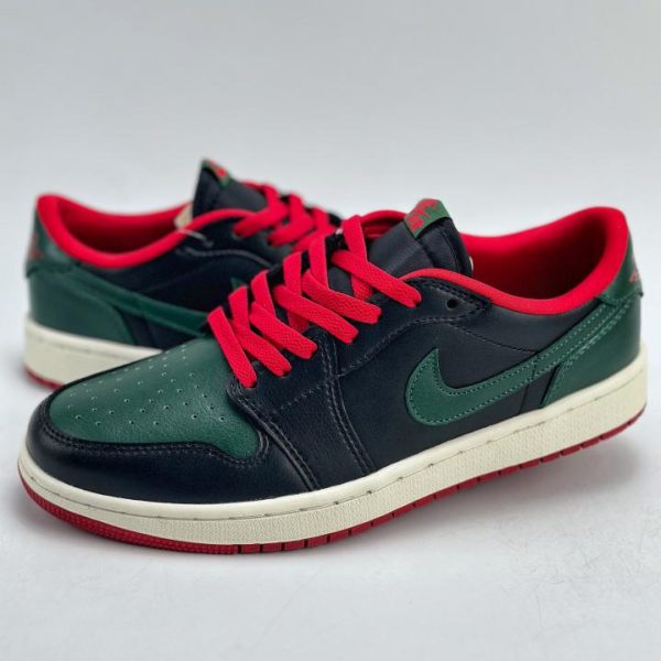 repliche,replica,perfette,siti di,affidabili,migliori siti,dove comprare,1:1,scarpe da ginnastica Air Jordan 1 Retro Low WMNS OG nuovo colore ufficiale nero e verde