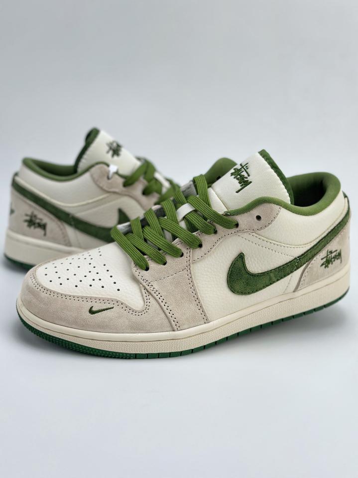 repliche,replica,perfette,siti di,affidabili,migliori siti,dove comprare,1:1,scarpe da ginnastica Air Jordan 1 Retro Low x Stussy nuovo colore ufficiale bianco sporco verde peloso stellato repliche,replica,perfette,siti di,affidabili,migliori siti,dove comprare,1:1,scarpe da ginnastica Air Jordan 1 Retro Low x Stussy nuovo colore ufficiale bianco sporco verde peloso stellato