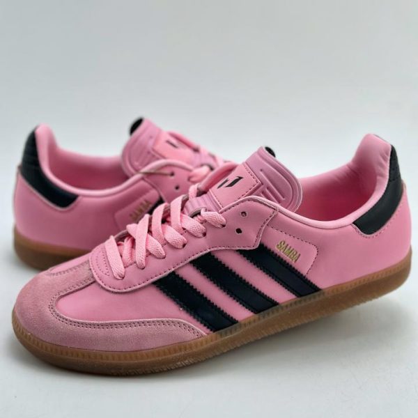 repliche,replica,perfette,siti di,affidabili,migliori siti,dove comprare,1:1,scarpe da ginnastica Adidas originali Samba OG x INTER MIAMI CF serie