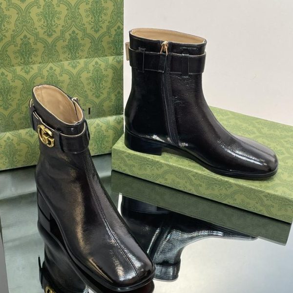 Gucci vintage G stivali con fibbia della cintura stivali da cavaliere