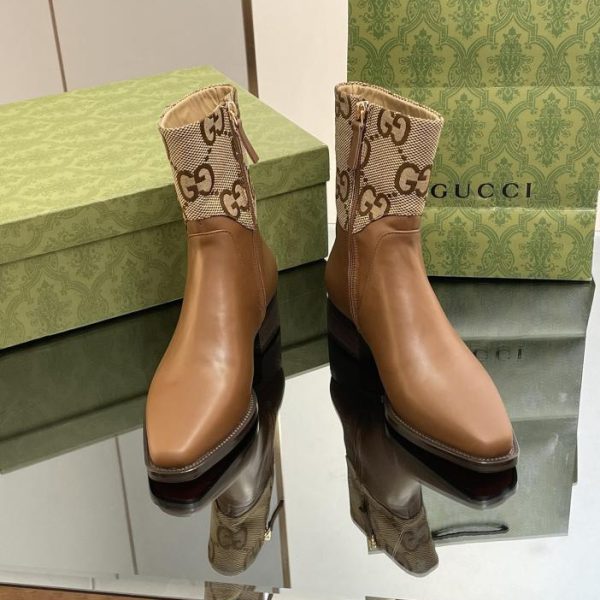 repliche,replica,perfette,siti di,affidabili,migliori siti,dove comprare,1:1,scarpe da ginnastica Stivaletti mezzo morsetto in GuCCl