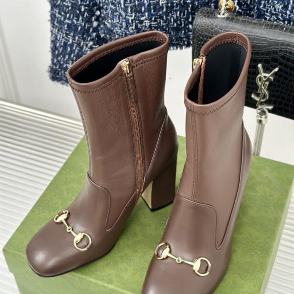 repliche,replica,perfette,siti di,affidabili,migliori siti,dove comprare,1:1,scarpe da ginnastica Stivali Gucci classici elasticizzati con tacco grosso e morsetto