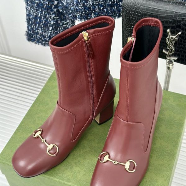 repliche,replica,perfette,siti di,affidabili,migliori siti,dove comprare,1:1,scarpe da ginnastica Stivali Gucci classici elasticizzati con tacco grosso e morsetto