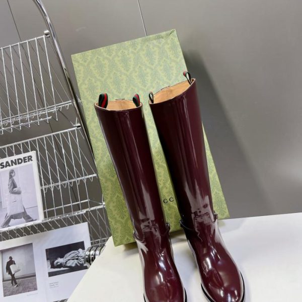 GUCCI Stivali equestri da passerella autunno inverno Gucci