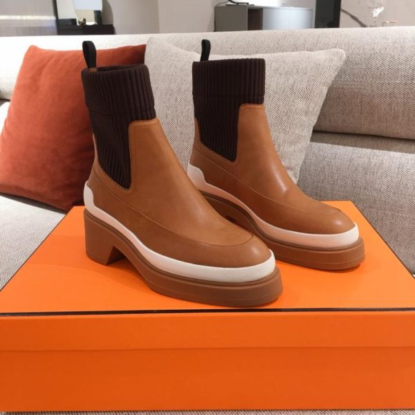 repliche,replica,perfette,siti di,affidabili,migliori siti,dove comprare,1:1,scarpe da ginnastica Herms nuovi stivaletti autunnali e invernali stivaletti classici con suola spessa