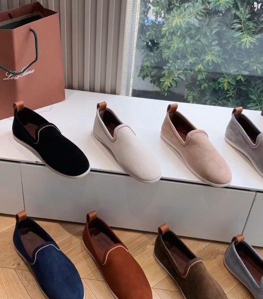 Loro Pian coppia scarpe classiche casual