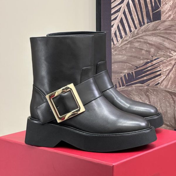 Roger Vivier stivaletti corti spessi autunno e inverno