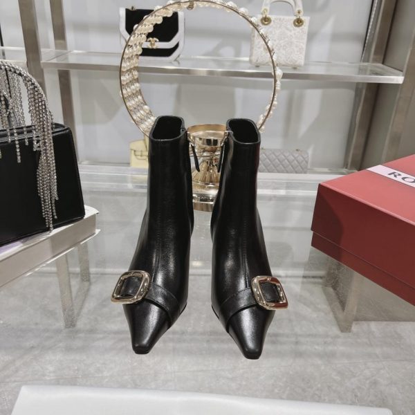 Stivaletti con tacco a spillo Roger Vivier