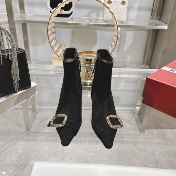 Stivaletti con tacco a spillo Roger Vivier