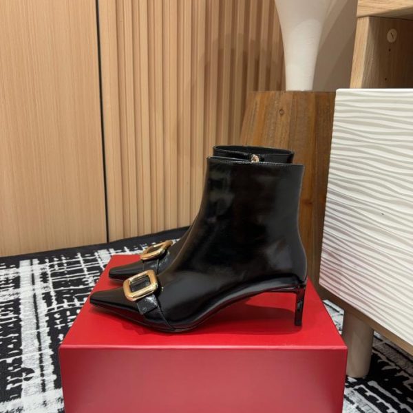 repliche,replica,perfette,siti di,affidabili,migliori siti,dove comprare,1:1,scarpe da ginnastica Stivaletti con fibbia quadrata Roger Vivier