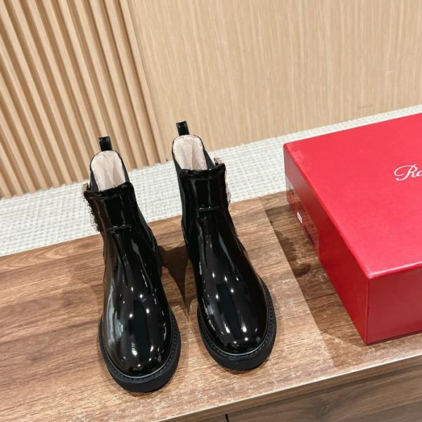repliche,replica,perfette,siti di,affidabili,migliori siti,dove comprare,1:1,scarpe da ginnastica Stivali nude Roger Vivier con fibbia di diamanti