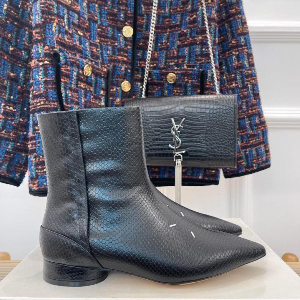 repliche,replica,perfette,siti di,affidabili,migliori siti,dove comprare,1:1,scarpe da ginnastica Maison Margiela｜Stivali a punta retrò MM6
