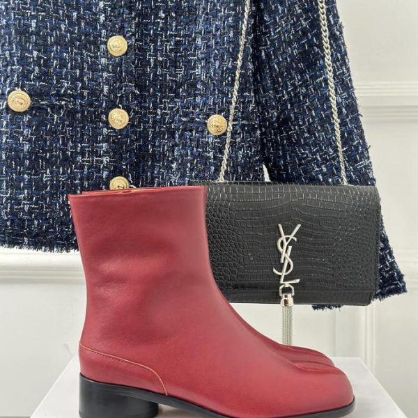 repliche,replica,perfette,siti di,affidabili,migliori siti,dove comprare,1:1,scarpe da ginnastica Maison Margiela｜Stivali rétro con punta divisa MM6