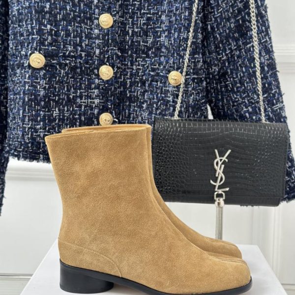 repliche,replica,perfette,siti di,affidabili,migliori siti,dove comprare,1:1,scarpe da ginnastica Maison Margiela｜Stivali rétro con punta divisa MM6
