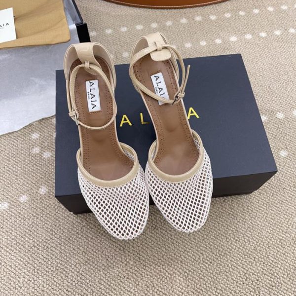 repliche,replica,perfette,siti di,affidabili,migliori siti,dove comprare,1:1,scarpe da ginnastica Alai 24 nuovi sandali a rete con tacco alto