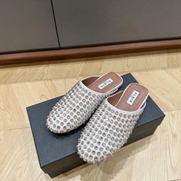 repliche,replica,perfette,siti di,affidabili,migliori siti,dove comprare,1:1,scarpe da ginnastica Le scarpe da ballo più vendute del marchio di moda francese Alai con mezza resistenza e diamanti pieni