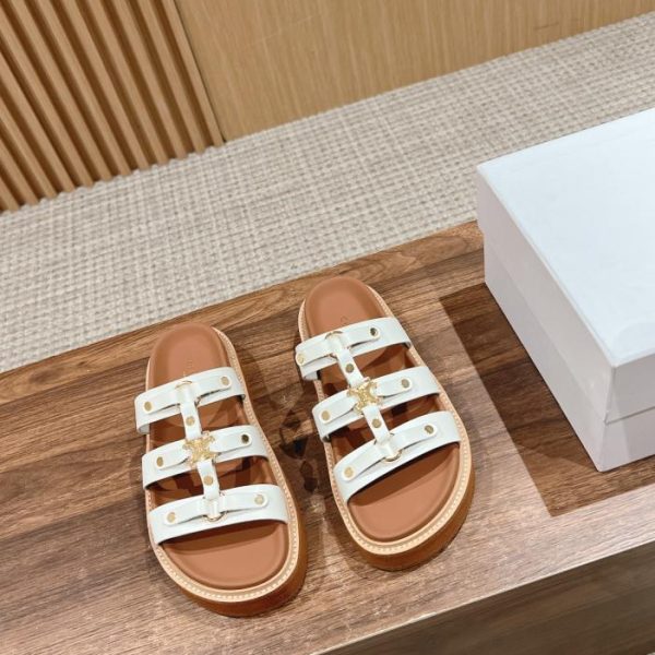 repliche,replica,perfette,siti di,affidabili,migliori siti,dove comprare,1:1,scarpe da ginnastica [Versione top] Le nuove pantofole con la suola spessa di Celine