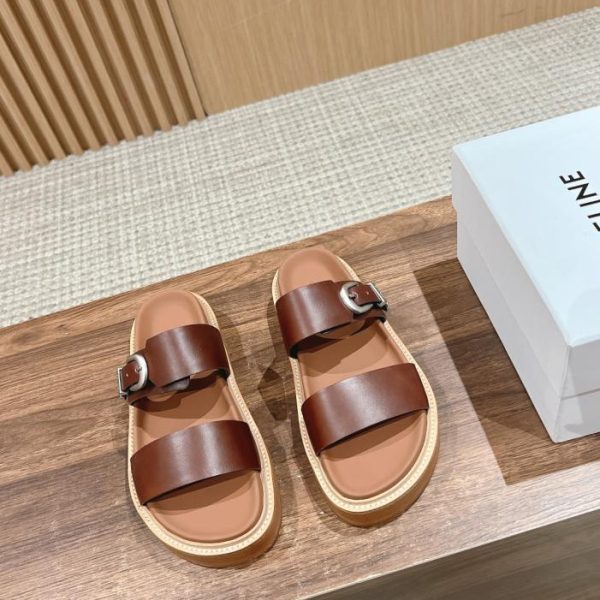 repliche,replica,perfette,siti di,affidabili,migliori siti,dove comprare,1:1,scarpe da ginnastica [Versione top] Le nuove pantofole con la suola spessa di Celine